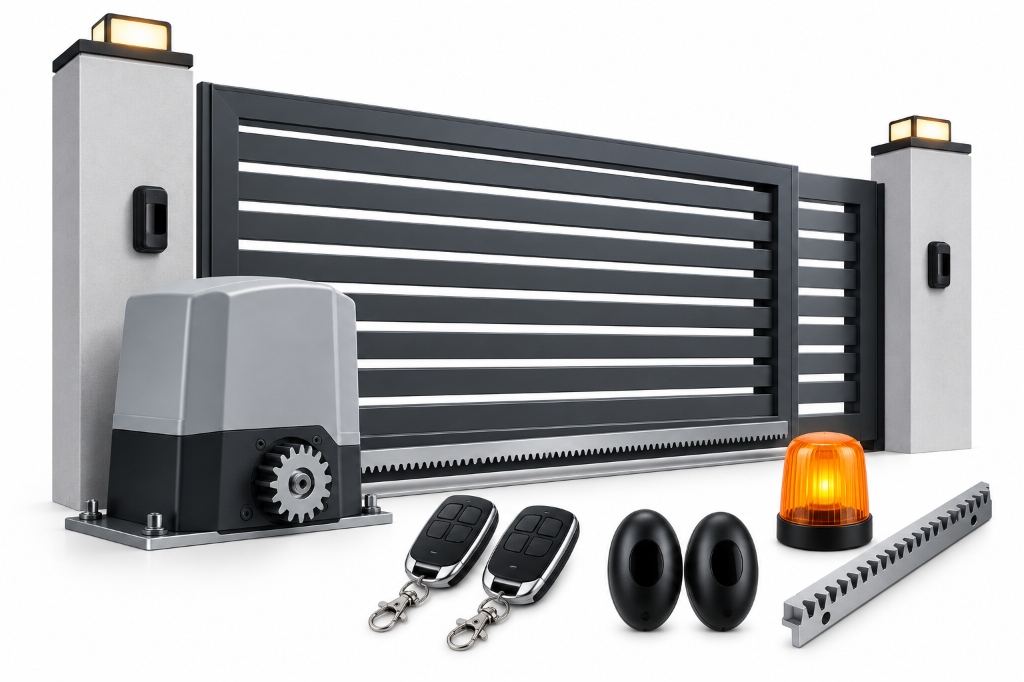 Motorized Automatic Sliding and Swing Gate Automation - TechSmart Systems